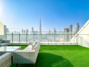 Panoramic Burj Khalifa View Luxury 1BR Penthouse